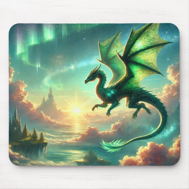 Green Dragon Mousepad (Vorne)