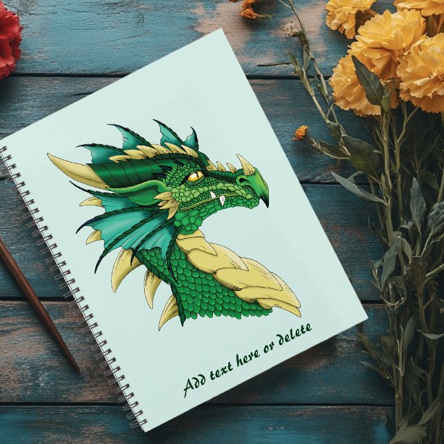 Green Dragon Portrait Planer (Von Creator hochgeladen)