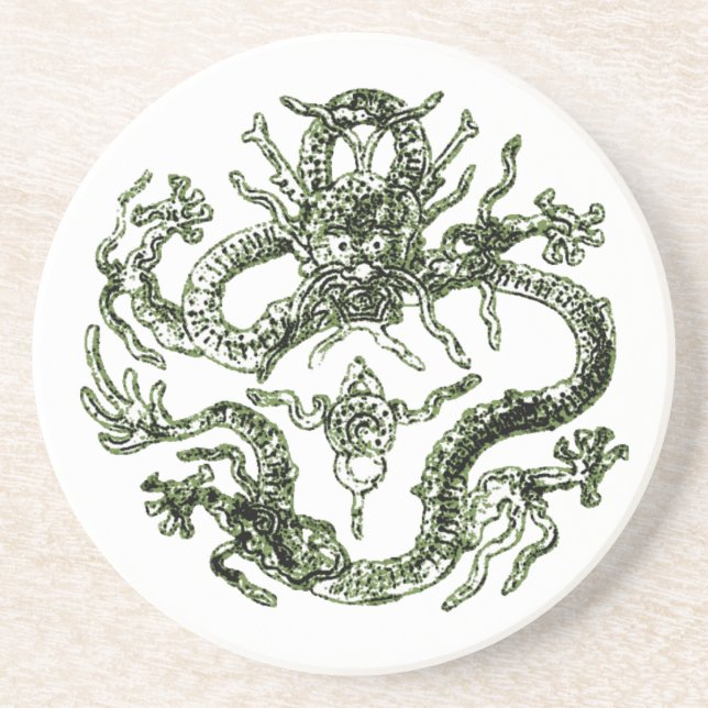 Green Dragon Untersetzer (Vorne)