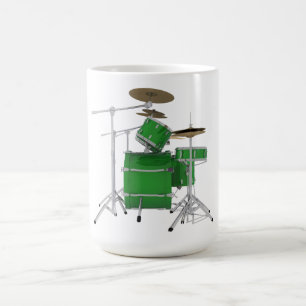 Green Drum Kit: Kaffeetasse