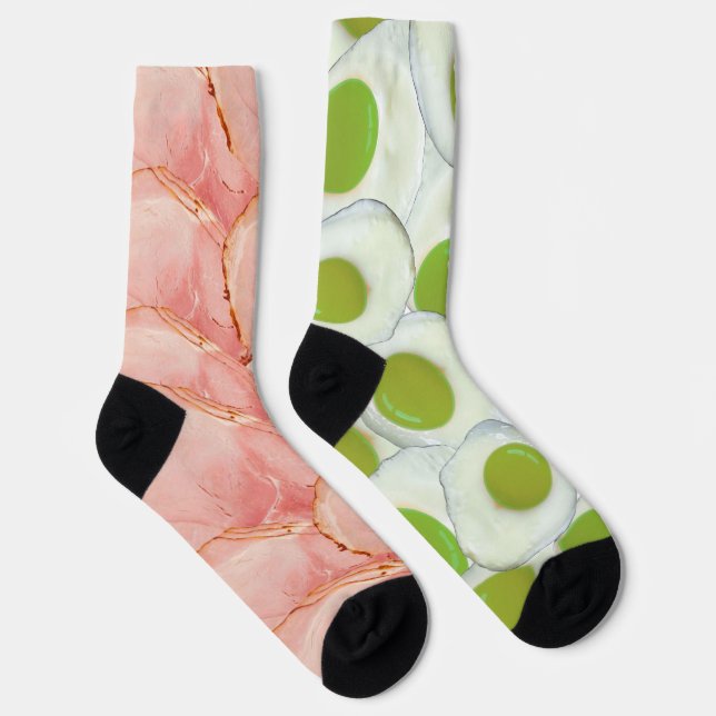 Green Eggs and Ham Novelty Socks Socken (Rechts)