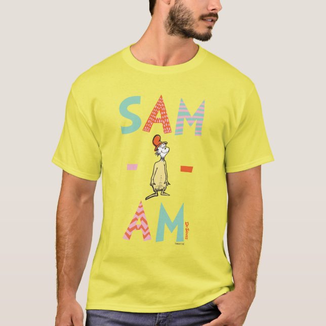 Green Eggs and Ham Sam-I-Am T-Shirt (Vorderseite)