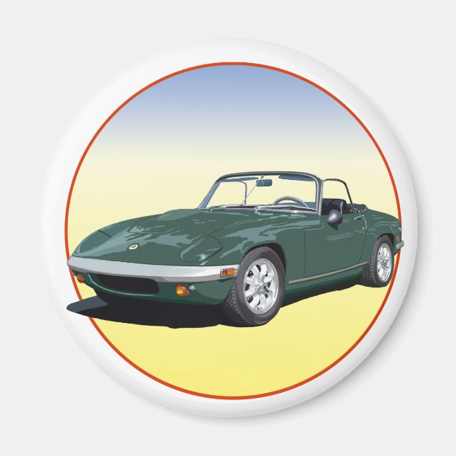 Green Elan S4 Magnet (Vorne)