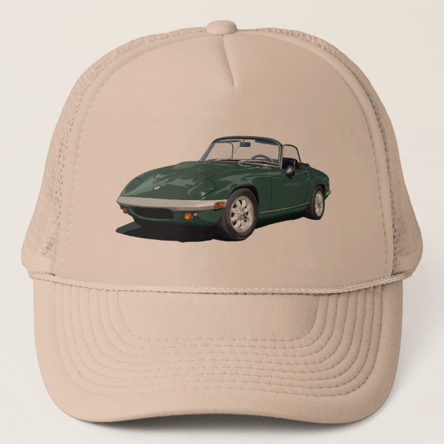 Green Elan S4 Truckerkappe (Vorderseite)