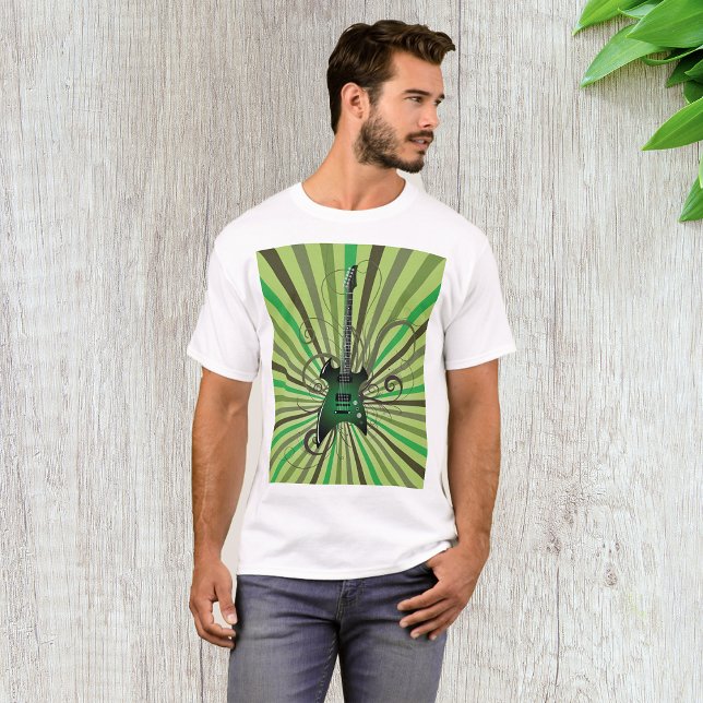 Green Electric Gitarre T-Shirt (Von Creator hochgeladen)