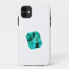 Green Emerald Gemstone Case-Mate iPhone Hülle