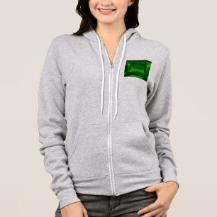 Green Emerald Gemstone Hoodie