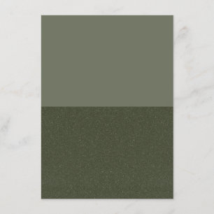 Green Enclosure Card für halb oder halb Moos - Anp Begleitkarte