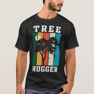 Green Environmentalist Design - Tree Hugger Graphi T-Shirt