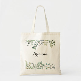 Green Eucalyptus Foliage Delight Bridesmaid Tragetasche
