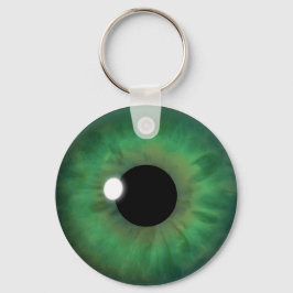 Green Eye Iris Eyeball Coole benutzerdefinierte Sc Schlüsselanhänger