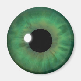 Green Eye Iris Eyeball Coole, kundenspezifische Ro Magnet