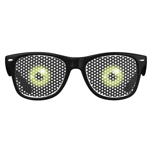 Green Eyes Party Sonnenbrille (Vorderseite)