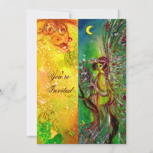 GREEN FAIRY EINLADUNG (Vorderseite)