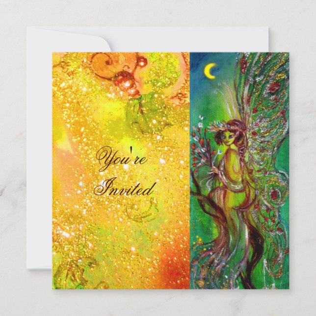 GREEN FAIRY EINLADUNG (Vorderseite)