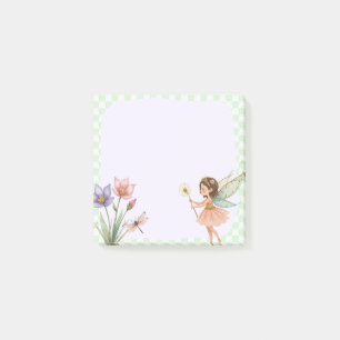 Green Fairy Memo Pad - Verzaubernde Note Post-it Klebezettel
