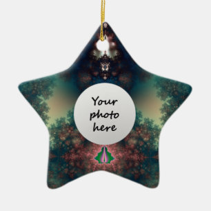 Green Fairy Tale Keramikornament