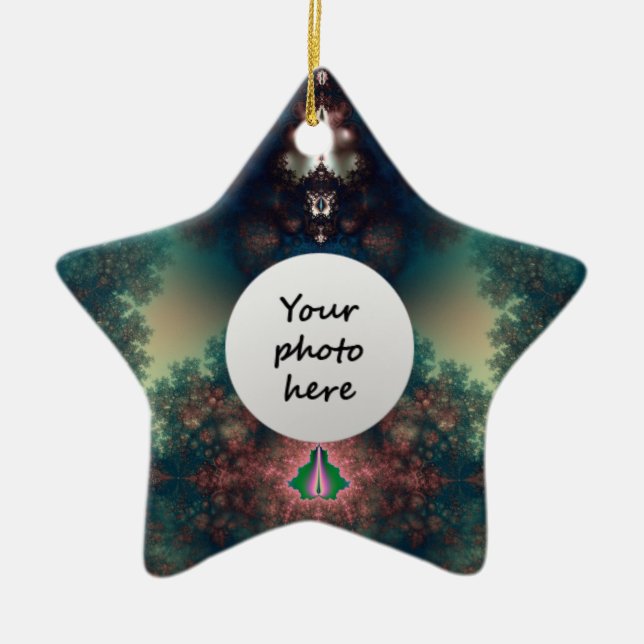 Green Fairy Tale Keramikornament (Vorne)