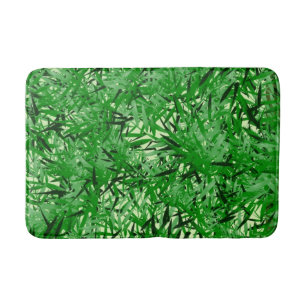 Green Fern Bath Mat Badematte