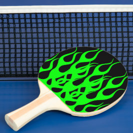Green Flame Graphics Tischtennis Schläger