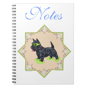 Green FlipFlops Notizblock