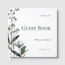 Green Floral Botanical Wedding