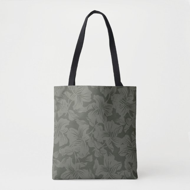 Green Floral seamless pattern backgroundabstract,  Tasche (Vorderseite)