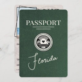 Green Florida Passport Save the Date