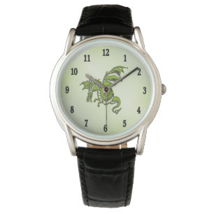 Green Flying Dragon Armbanduhr