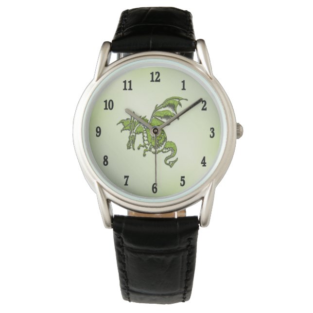 Green Flying Dragon Armbanduhr (Vorderseite)
