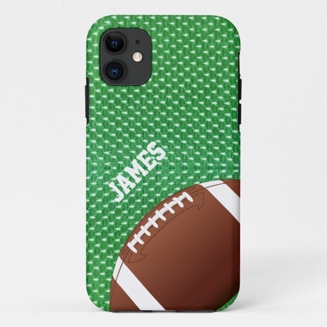 Green Football Custom iPhone 5 Fall Case-Mate iPhone Hülle (Rückseite)