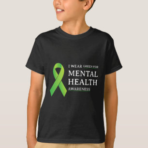 Green for Mental Health Awareness Monat 4 T-Shirt