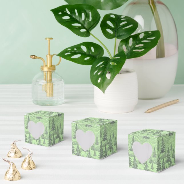 Green Forest Christmas Geschenkschachtel (Zahlreiche)