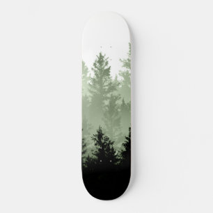 Green Forest Dream #1 #decor #art Skateboard