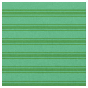 Green & Forest Green gestrichen Muster Stoff