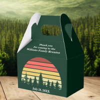 Green Forest Sunset Custom Family Wiedersehen Part