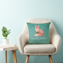 Green Fox Personalisiert Baby Birth Stats Kinderzi