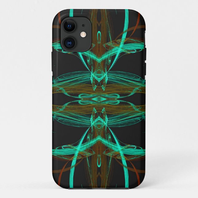 Green Fraktal iPhone 5 Case-Mate Selten dort Hülle (Rückseite)