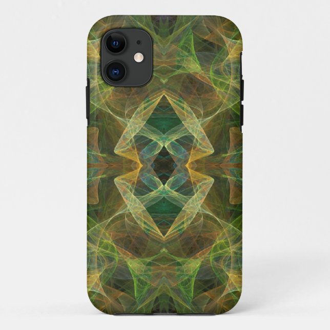 Green Fraktal iPhone 5 Case-Mate Selten dort Hülle (Rückseite)
