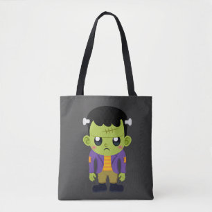Green Frankenstein Monster Halloween Tasche