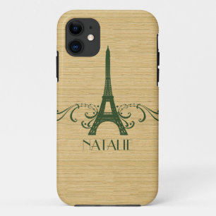 Green French Flourish BT iPhone 5 Coque