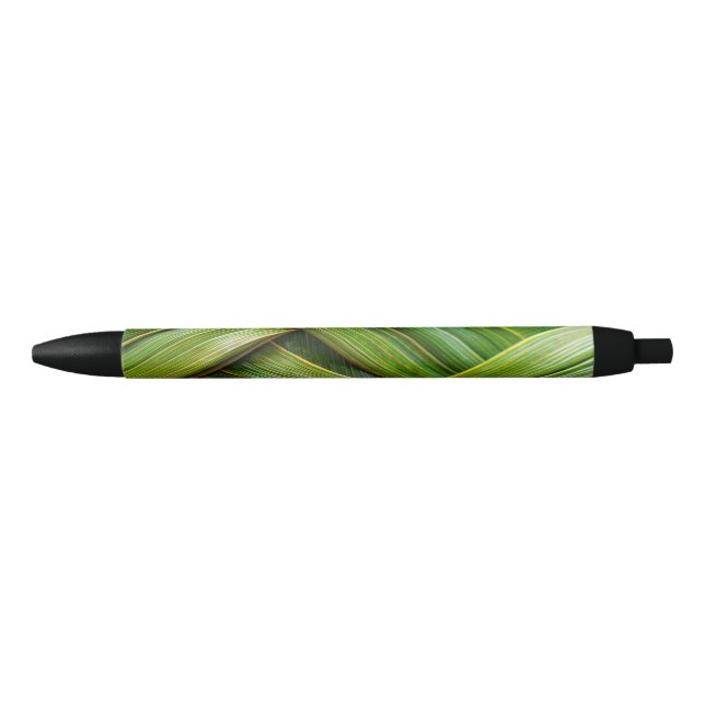 Green Fresh Bamboo Weave Kugelschreiber (Vorderseite)