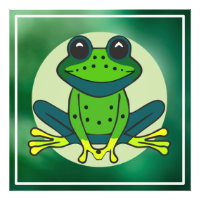 Green Frog Cartoon