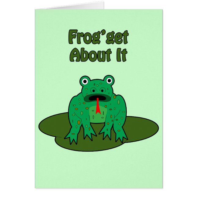 Green Frog - Frosch macht sich damit klar (Vorne)