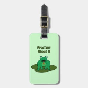 Green Frog - Frosch macht sich damit klar Gepäckanhänger