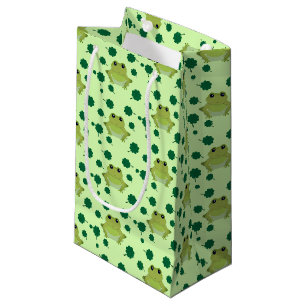 Green Frog Kleeblatt St Patrick's Day Kleine Geschenktüte
