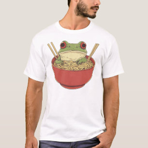 Green Frog Ramen T - Shirt