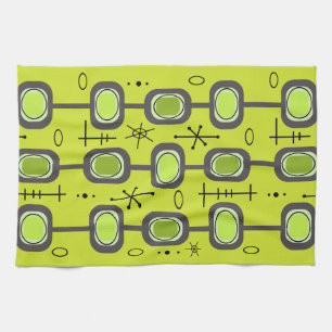 Green für die Darstellung der geometrischen Kunst  Geschirrtuch