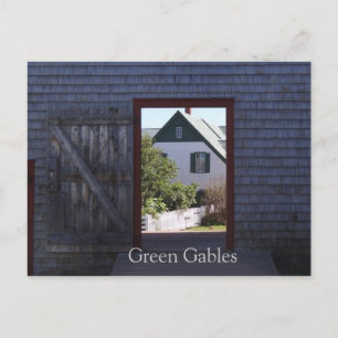 Green Gables Postcard Postkarte