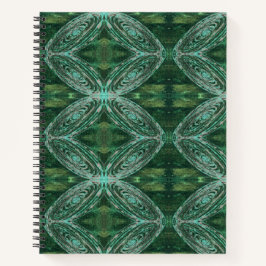 Green Galaxy-Notebook Notizbuch